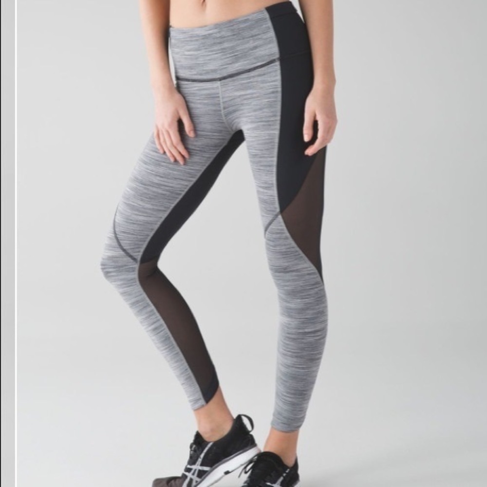 Lululemon | Run With The Sun Tights/Leggings | Deep Coal | Size 4
